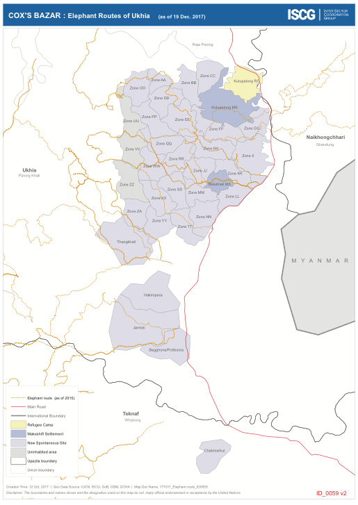 Elephant routes of Ukhia_ISCG